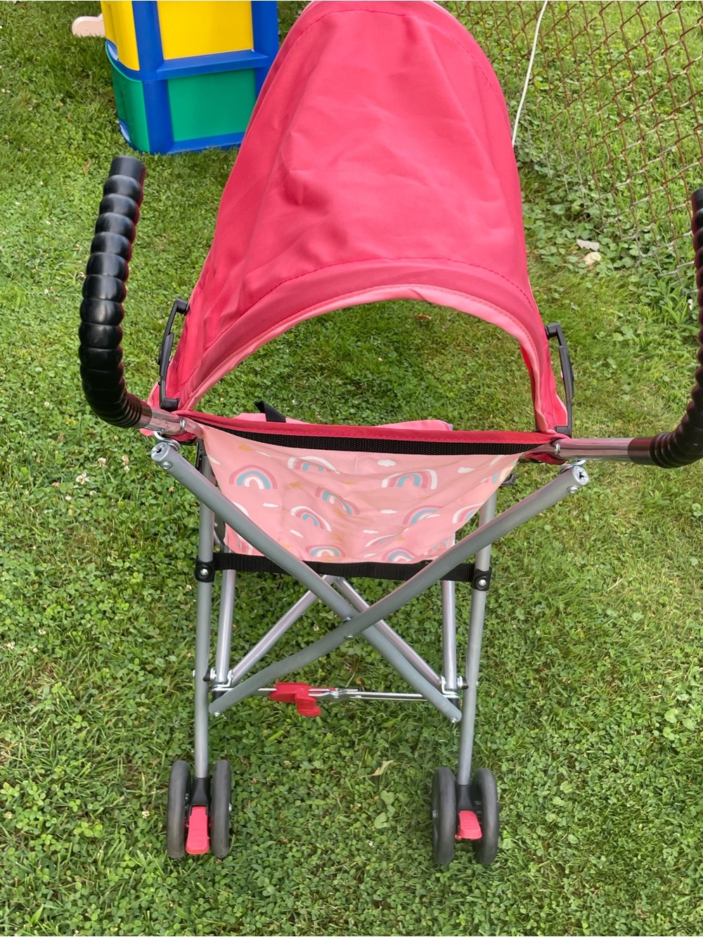 Parents Choice Baby Rainbow  Umbrella Stroller with Adjustable Canopy - Picture 3 of 4